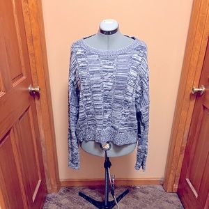 NWT a.n.a. Blue Multi Color Sweater